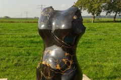 Torso Portoro marmer (zwart) 2013 (verkocht)