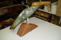 Vogel speksteen (verkocht)